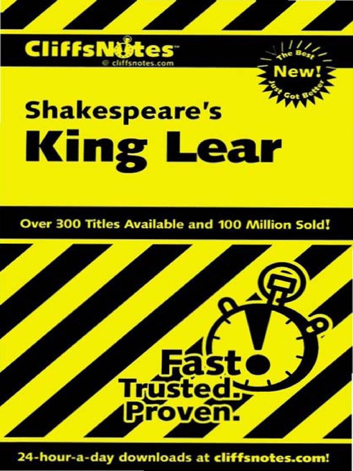 Title details for CliffsNotes on Shakespeare's King Lear by Sheri Metzger - Available